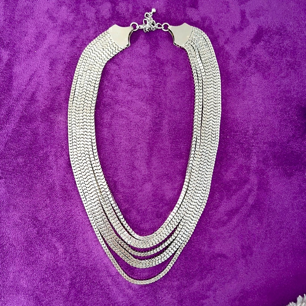 Cubed Linked Necklace